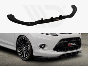 Front Splitter For Ford Fiesta MK7 (For St-line / Zetec S) - Wayside Performance 