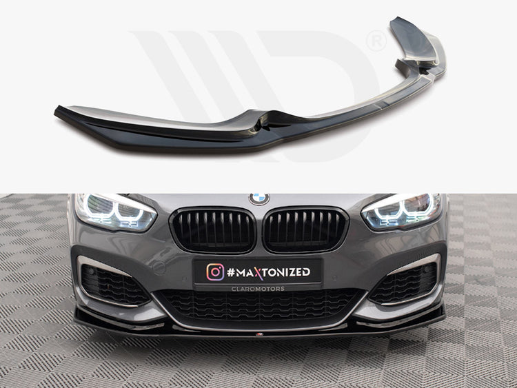 Maxton Design Front Splitter V.3 Bmw 1 F20/f21 M-power Facelift - Wayside Performance 