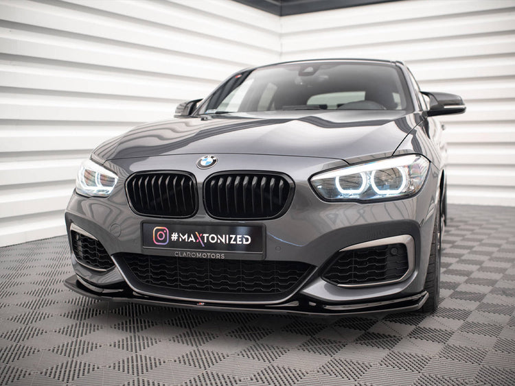 Maxton Design Front Splitter V.3 Bmw 1 F20/f21 M-power Facelift - Wayside Performance 