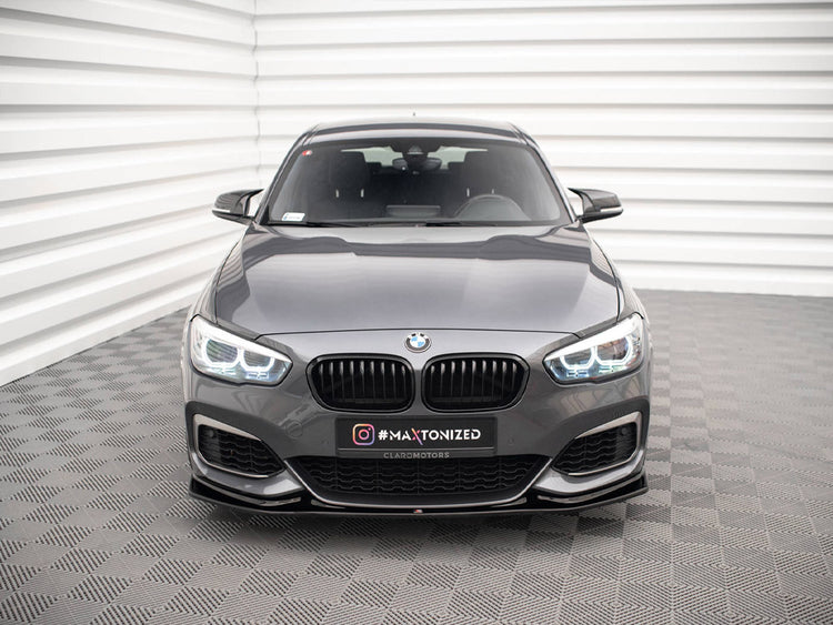Maxton Design Front Splitter V.3 Bmw 1 F20/f21 M-power Facelift - Wayside Performance 
