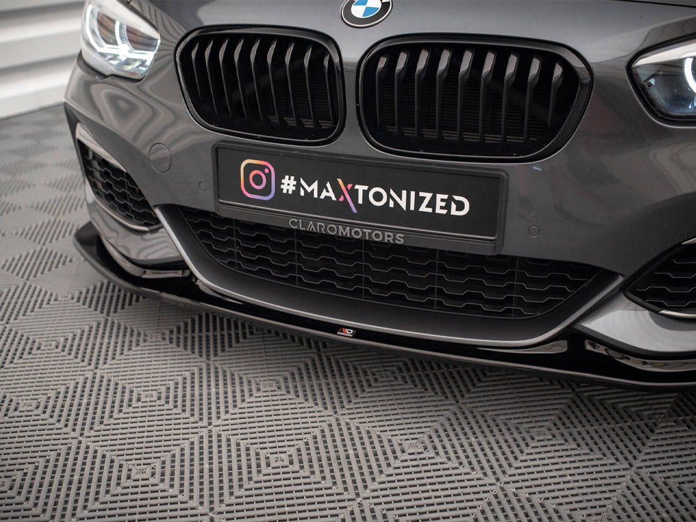 Maxton Design Front Splitter V.3 Bmw 1 F20/f21 M-power Facelift - Wayside Performance 