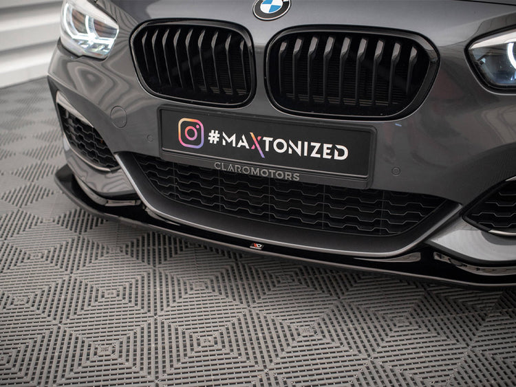 Maxton Design Front Splitter V.3 Bmw 1 F20/f21 M-power Facelift - Wayside Performance 