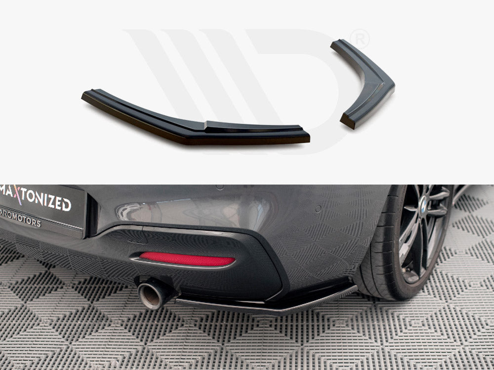 Maxton Design Rear Side Splitters V.1 Bmw 1 F20/f21 M-power Facelift - Wayside Performance 