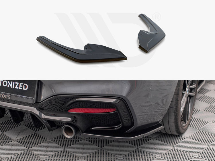 Maxton Design Rear Side Splitters V.3 Bmw 1 F20 M-power Facelift - Wayside Performance 