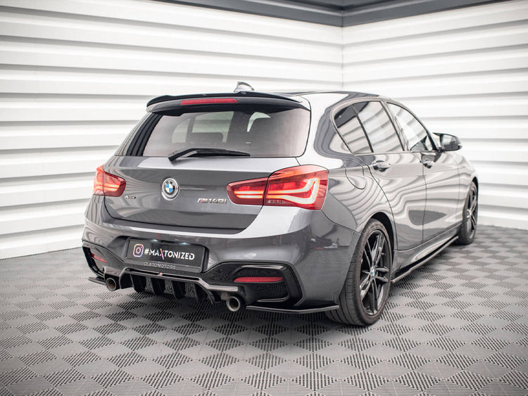 Maxton Design Rear Side Splitters V.3 Bmw 1 F20 M-power Facelift - Wayside Performance 