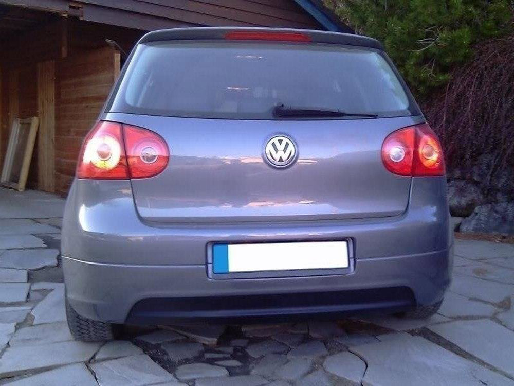 Rear Valance VW Golf V GTI Edition 30 (Without Exhaust Hole, For Standard Exhaust) (2003-2008) - Wayside Performance 