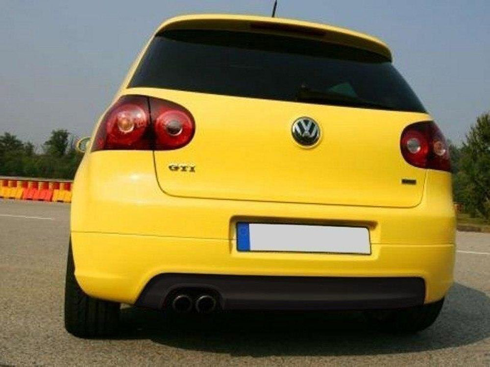 Rear Valance VW Golf V GTI Edition 30 (With 1 Exhaust Hole, For GTI Exhaust) (2003-2008) - Wayside Performance 