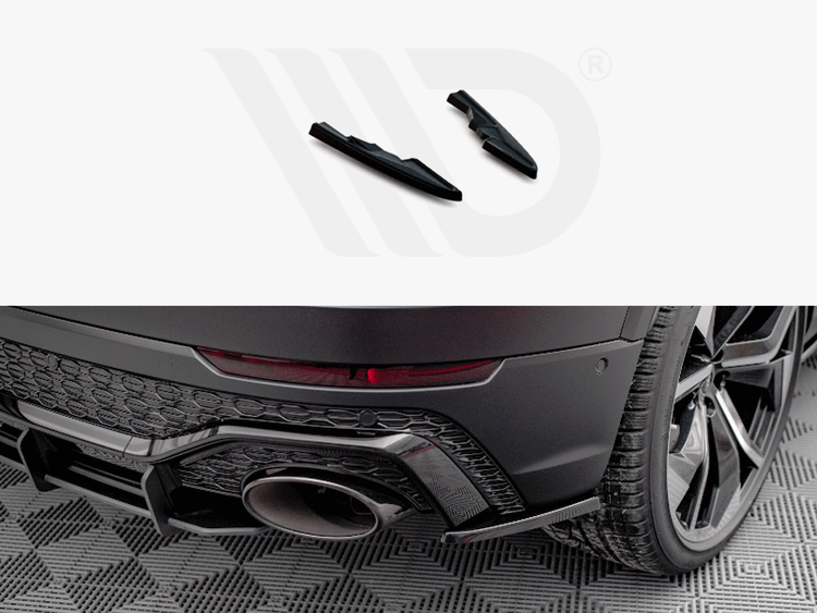 Rear Side Splitters Audi RSQ8 Mk1 - Wayside Performance 