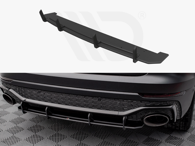 Street PRO Rear Diffuser Audi RSQ8 Mk1 - Wayside Performance 