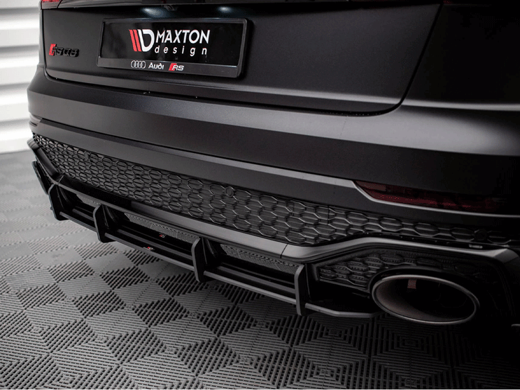 Street PRO Rear Diffuser Audi RSQ8 Mk1 - Wayside Performance 