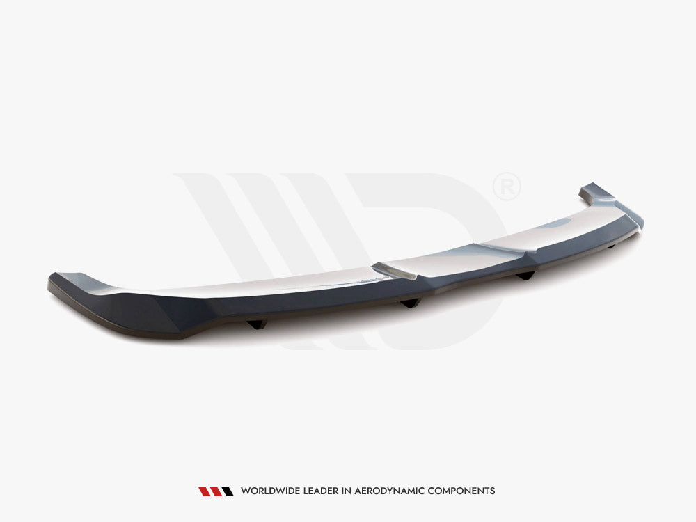 Central Rear Splitter (Vertical Bars) Ford Mustang Mach-e Mk1 - Wayside Performance 