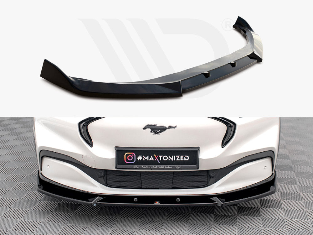 Front Splitter V.1 Ford Mustang Mach-e MK1 - Wayside Performance 