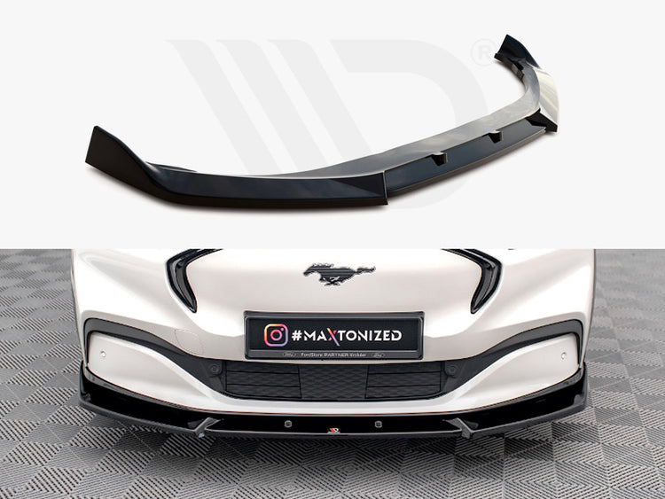 Front Splitter V.1 Ford Mustang Mach-e MK1 - Wayside Performance 