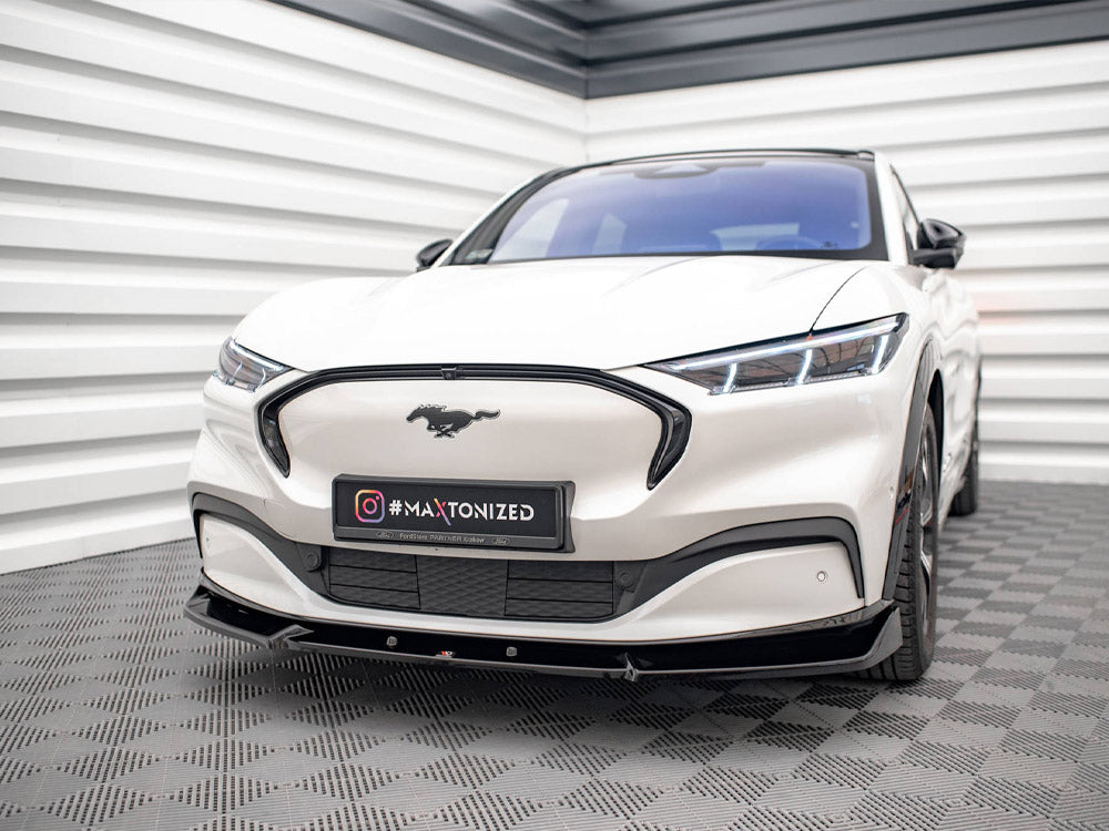 Front Splitter V.1 Ford Mustang Mach-e MK1 - Wayside Performance 