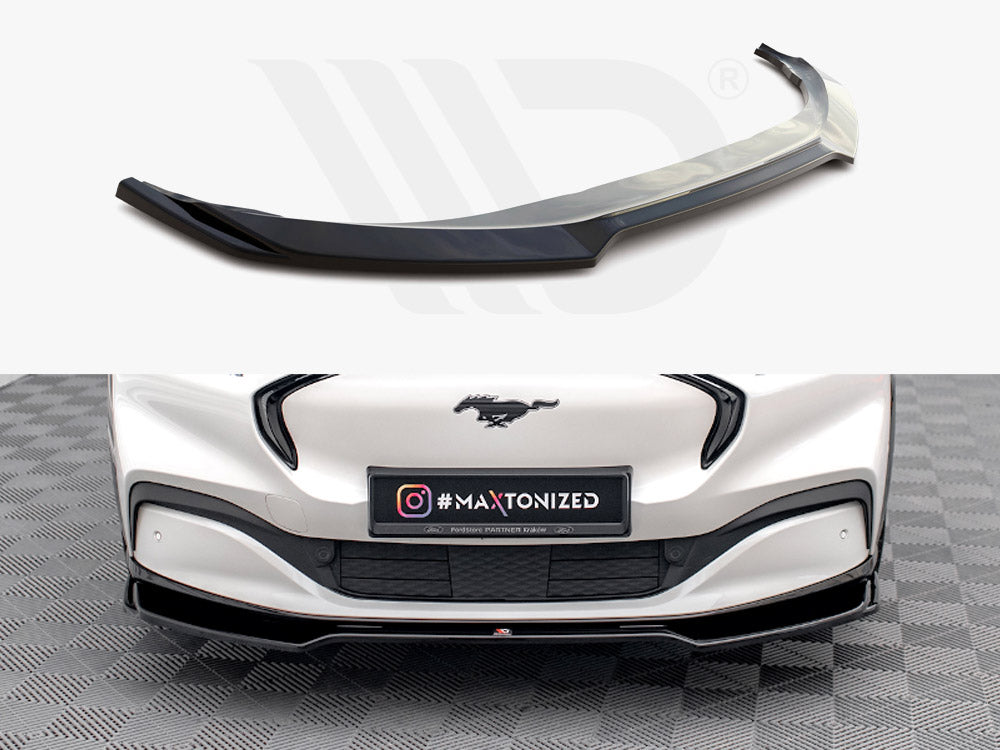 Front Splitter V.2 Ford Mustang Mach-e MK1 - Wayside Performance 