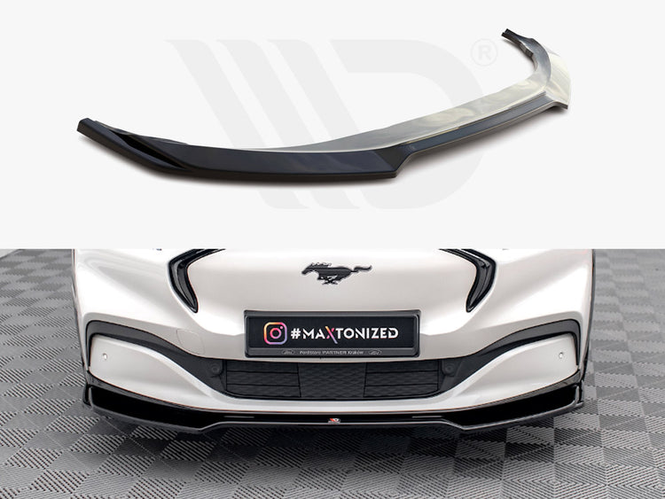 Front Splitter V.2 Ford Mustang Mach-e MK1 - Wayside Performance 
