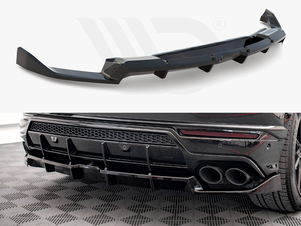 Central Rear Splitter (Vertical Bars) Lamborghini URUS Mk1 - Wayside Performance 