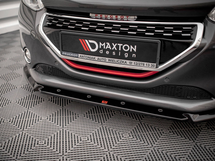 Front Splitter V.2 Peugeot 208 GTI MK1 - Wayside Performance 