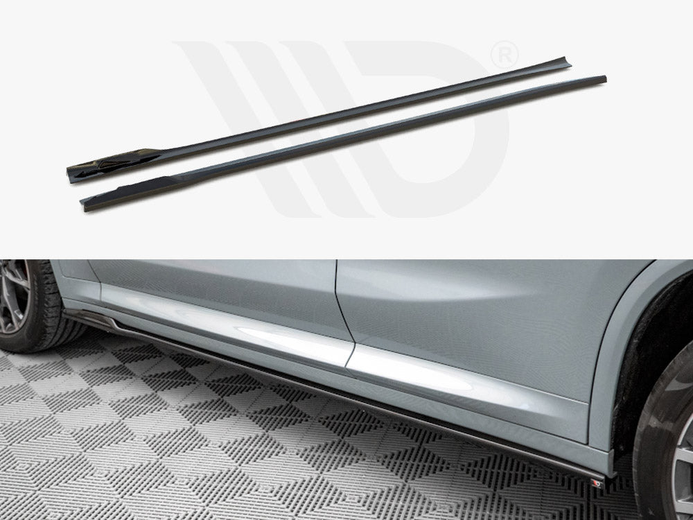 Side Skirts Diffusers Bmw X4 M-pack G02 Facelift - Wayside Performance 
