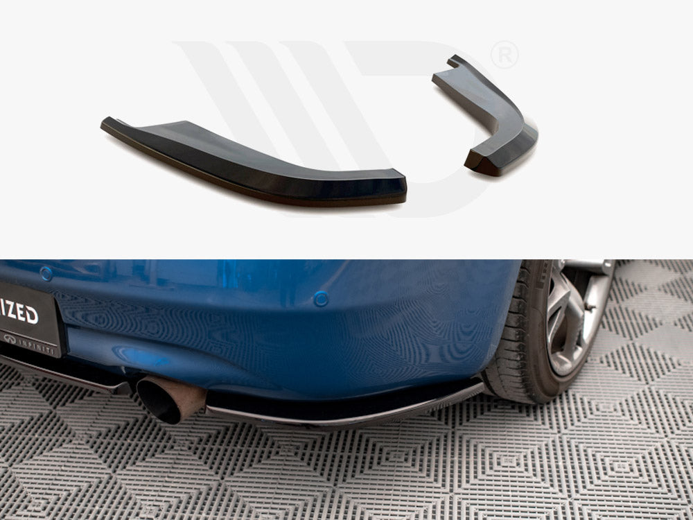 Rear Side Splitters Infiniti G37 Coupe - Wayside Performance 