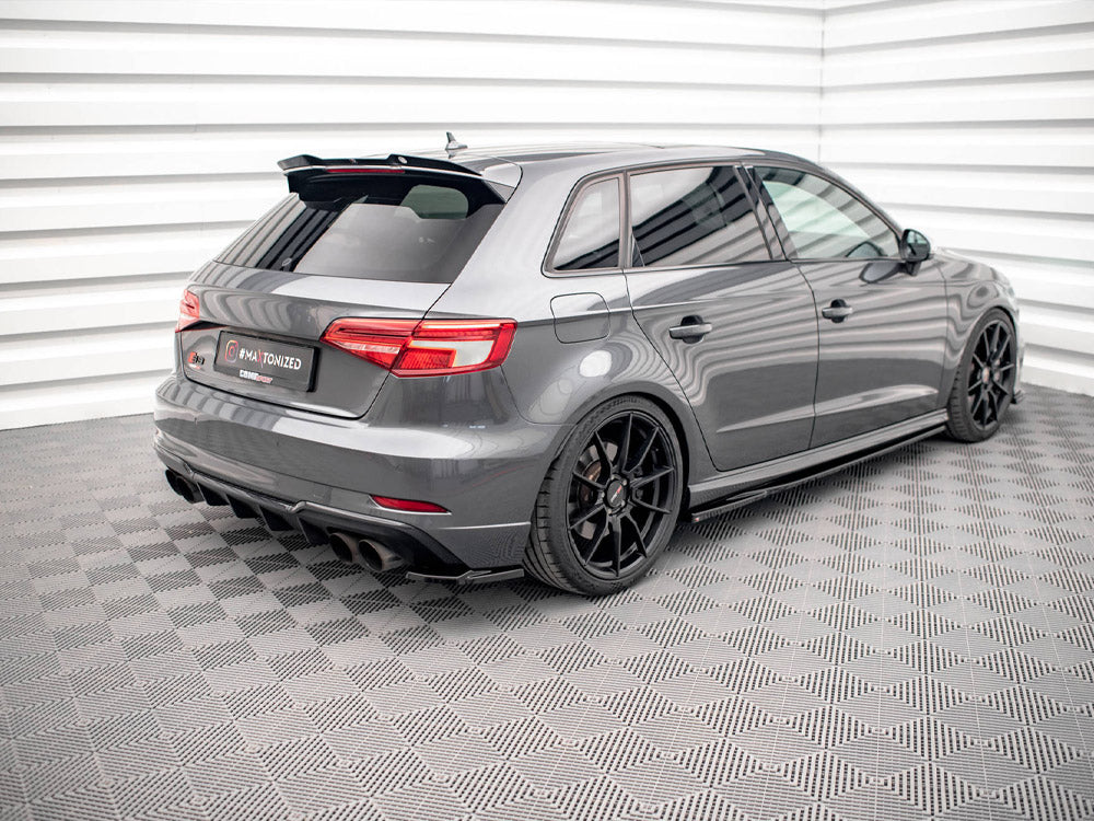 Maxton Design Rear Side Splitters Audi S3 Sportback 8v Facelift - Wayside Performance