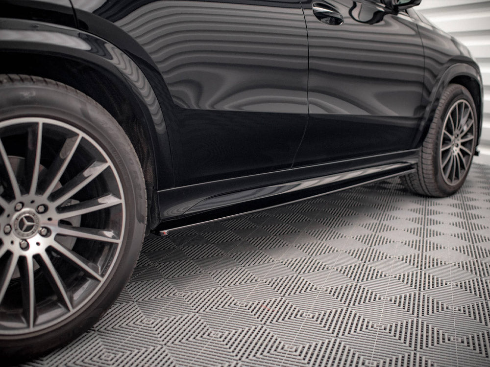 Side Skirts Diffusers Mercedes-AMG / AMG-Line GLE Coupe / SUV C167 / W167 - Wayside Performance 