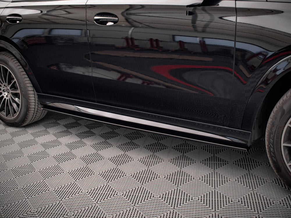 Side Skirts Diffusers Mercedes-AMG / AMG-Line GLE Coupe / SUV C167 / W167 - Wayside Performance 