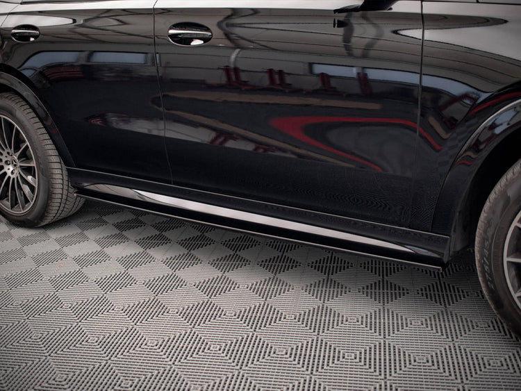 Side Skirts Diffusers Mercedes-AMG / AMG-Line GLE Coupe / SUV C167 / W167 - Wayside Performance 