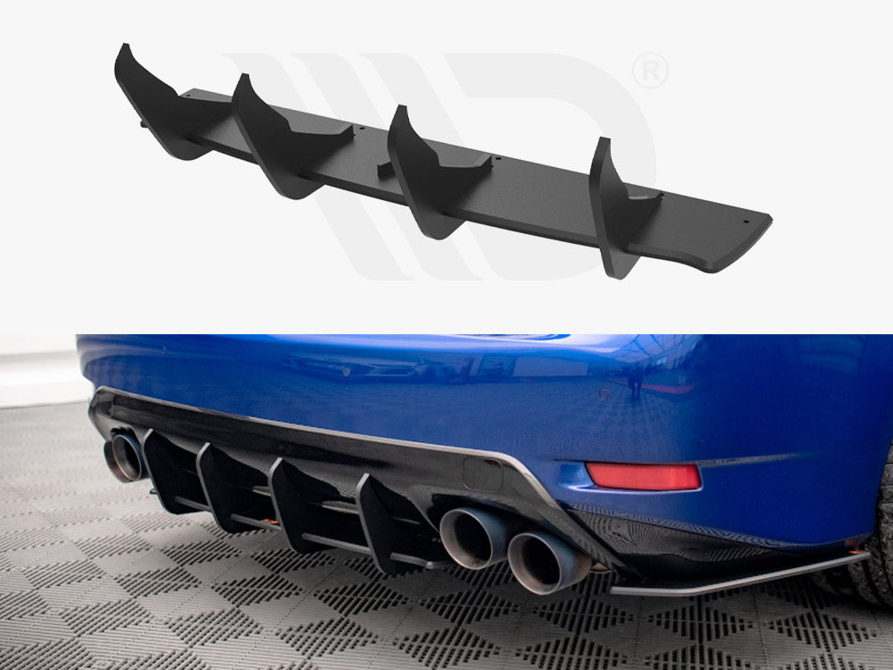 Maxton Design Street PRO Rear Diffuser Lexus GS F Mk4 Facelift ...