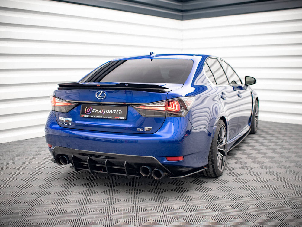 Street PRO Rear Diffuser Lexus GS F Mk4 Facelift - Wayside Performance 