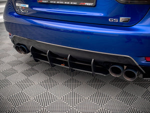 Street PRO Rear Diffuser Lexus GS F Mk4 Facelift - Wayside Performance 