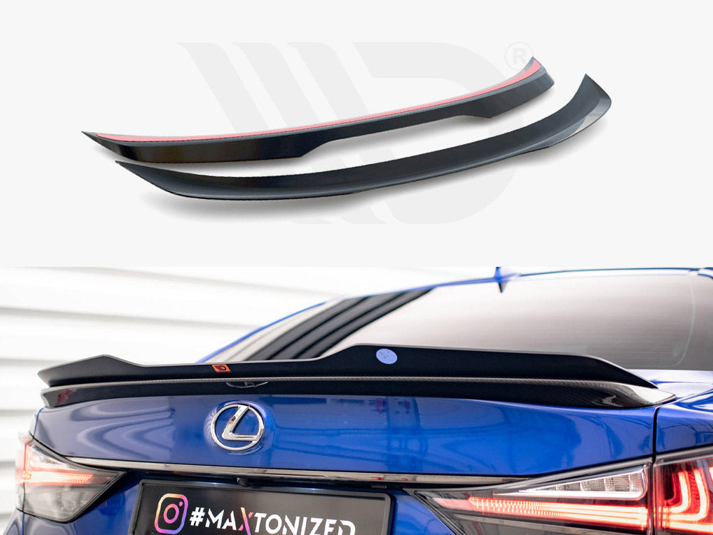 Spoiler CAP Lexus GS F Mk4 Facelift - Wayside Performance 