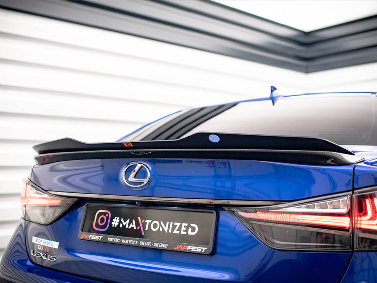 Spoiler CAP Lexus GS F Mk4 Facelift - Wayside Performance 