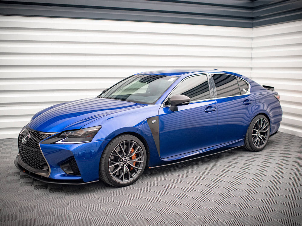Street PRO Side Skirts Diffusers Lexus GS F Mk4 Facelift - Wayside Performance 
