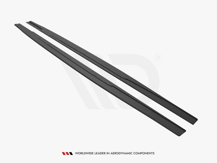 Street PRO Side Skirts Diffusers Lexus GS F Mk4 Facelift - Wayside Performance 