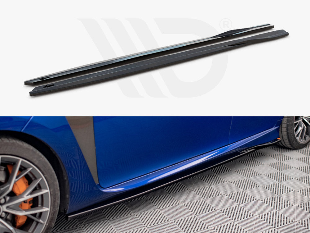 Side Skirts Diffusers Lexus GS F Mk4 Facelift - Wayside Performance 
