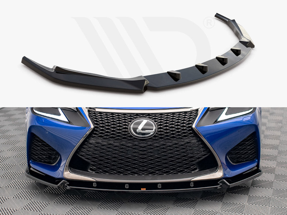 Front Splitter V.1 Lexus GS F Mk4 Facelift - Wayside Performance 