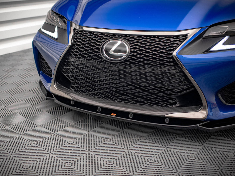 Front Splitter V.2 Lexus GS F Mk4 Facelift - Wayside Performance 
