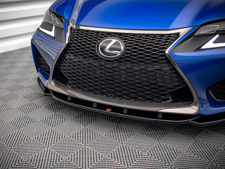 Front Splitter V.2 Lexus GS F Mk4 Facelift - Wayside Performance 