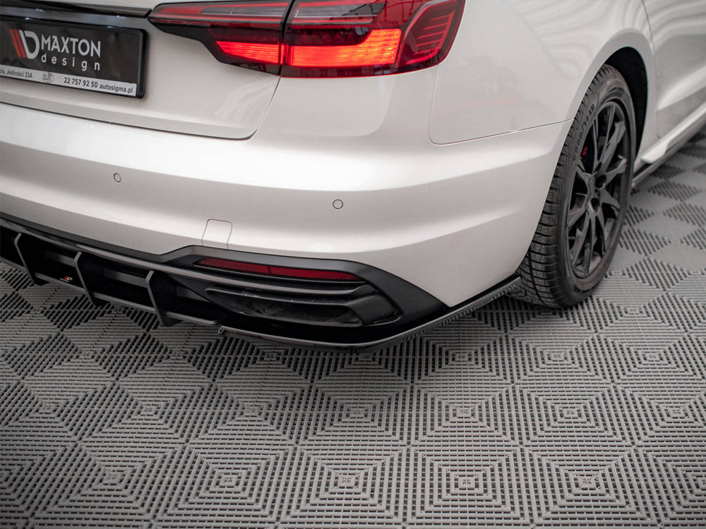Rear Side Splitters Audi A4 B9 Facelift - Wayside Performance 