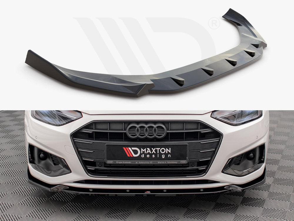 Front Splitter V.1 Audi A4 B9 Facelift - Wayside Performance 