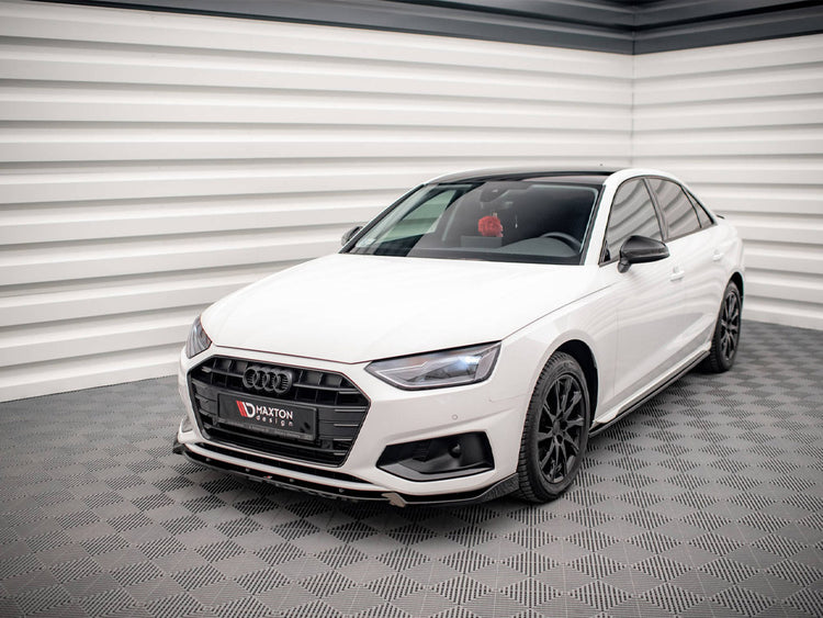 Front Splitter V.1 Audi A4 B9 Facelift - Wayside Performance 