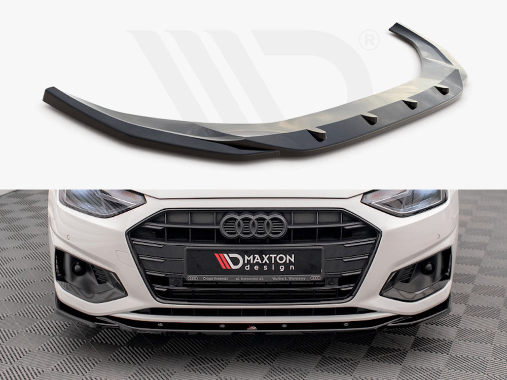 Front Splitter V.2 Audi A4 B9 Facelift - Wayside Performance 