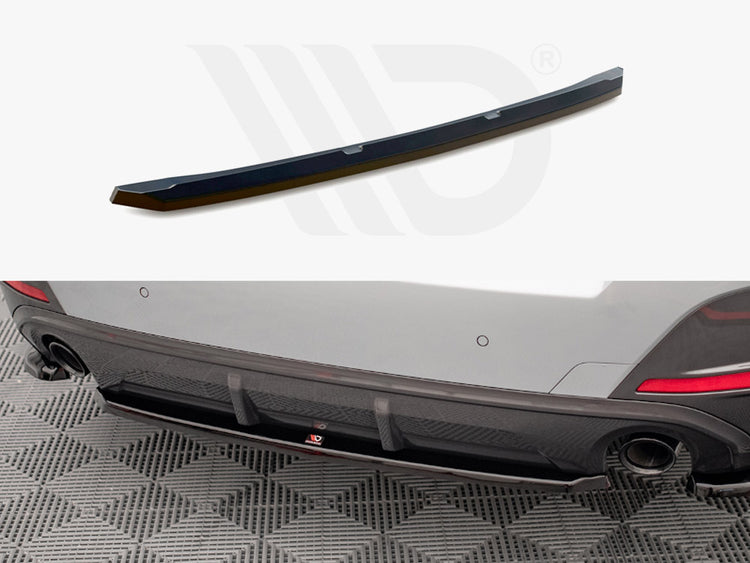 Central Rear Splitter BMW 4 Gran Coupe M-Pack G26 - Wayside Performance 