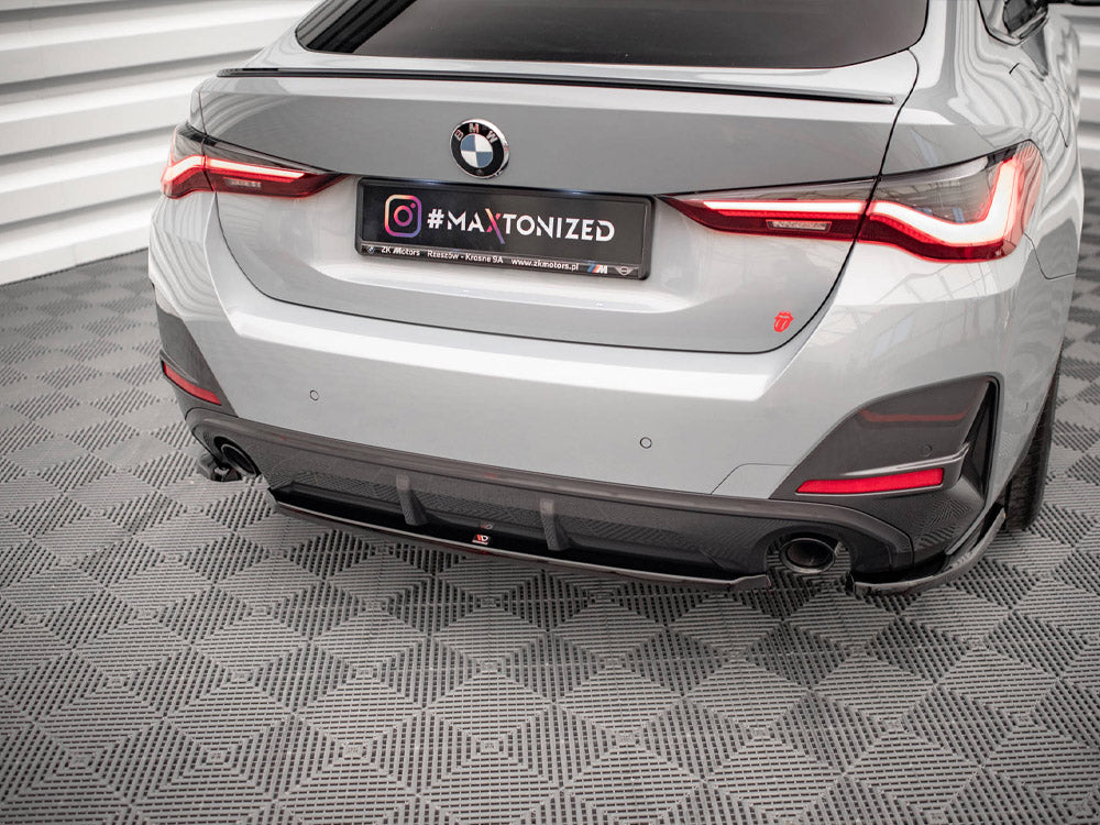 Central Rear Splitter BMW 4 Gran Coupe M-Pack G26 - Wayside Performance 