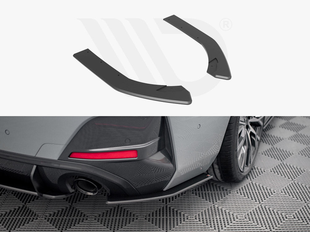 Street PRO Rear Side Splitters BMW 4 Gran Coupe M-Pack G26 - Wayside Performance 