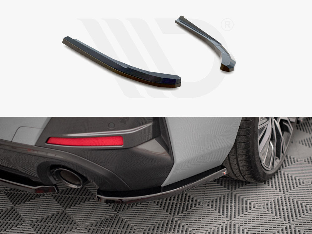 Rear Side Splitters V.1 BMW 4 Gran Coupe M-Pack G26 - Wayside Performance 