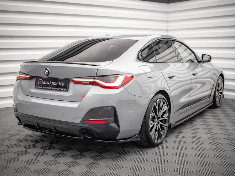 Rear Side Splitters V.2 BMW 4 Gran Coupe M-Pack G26 - Wayside Performance 