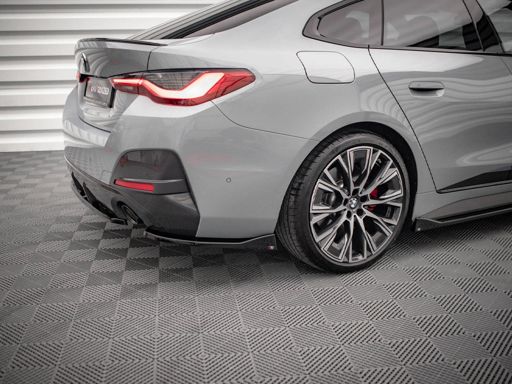 Rear Side Splitters V.2 BMW 4 Gran Coupe M-Pack G26 - Wayside Performance 