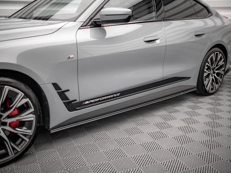 Street PRO Side Skirts Diffusers BMW 4 Gran Coupe M-Pack G26 - Wayside Performance 